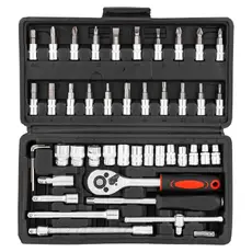 ISMA-2462-46 Набор инструмента 46пр. 1/4''(6-гран.)(4-14мм)