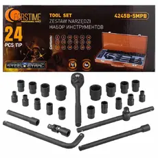 Набор инструментов 24пр. 1/2''(6гр.)(8-32мм) FT-4245B-5MPB FORSTIME