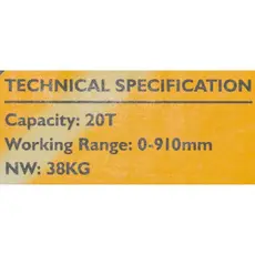 Пресс гидравлический напольный 20т JCB-TY20002 JCB
