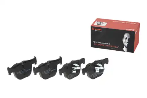 Тормозные колодки дисковые задняя ось BREMBO P 06 072