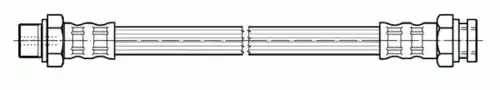 шланг тормозной перед. Ren 510446 CEF