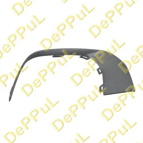 Рамка противотуманной фары левая серая DETF042 DEPPUL