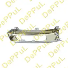 Рамка противотуманной фары серебристая DETF047 DEPPUL