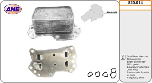 Масляный радиатор AHE 820.014