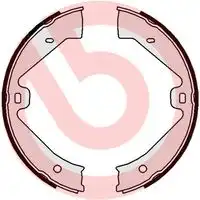 Тормозные колодки барабанные задняя ось BREMBO S65505