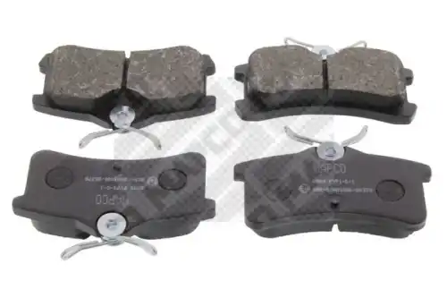 Тормозные колодки дисковые задняя ось MAPCO 6909