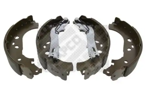 Тормозные колодки барабанные задняя ось MAPCO 8704