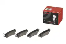 Тормозные колодки дисковые задняя ось BREMBO P 49 047