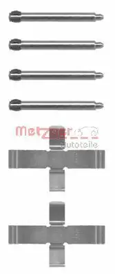 Тормозные колодки дисковые METZGER 109-1046