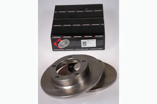 Тормозной диск PROTECHNIC PRD1275 передняя ось