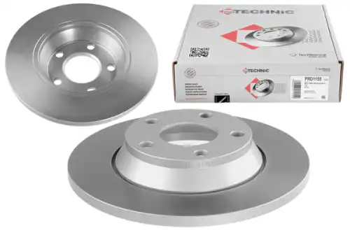 Тормозной диск PROTECHNIC PRD1155 передняя ось