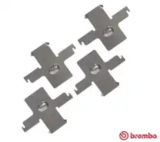 Тормозные колодки дисковые BREMBO A 02 290