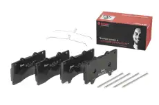 Тормозные колодки дисковые передняя ось BREMBO P 56 081