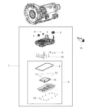 Фильтр АКПП 68417054AB FIAT