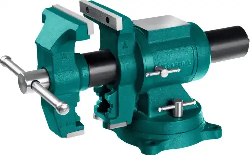 KRAFTOOL 3D Multi-Purpose Чугунные слесарные тиски 125 мм 32706-125