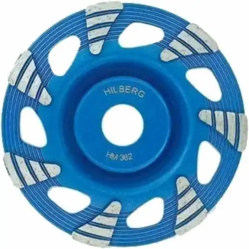 Hilberg Чашка алмазная 125 Тайфун HM362