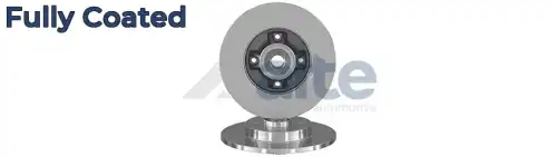 Тормозной диск ALTE AUTOMOTIVE 128163BFCAL