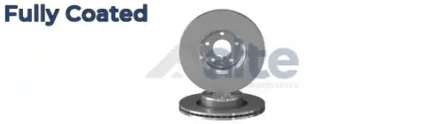 Тормозной диск ALTE AUTOMOTIVE 128640FCAL