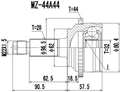 Автозапчасть 77MZ220 PROCARO