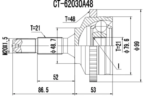 Автозапчасть 77PE010 PROCARO