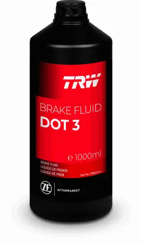 Тормозная жидкость TRW PFB301 DOT 3 1 л