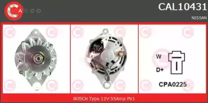 генератор \NISSAN CAL10431GS CASCO