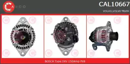 генератор \VOLVO CAL10667GS CASCO