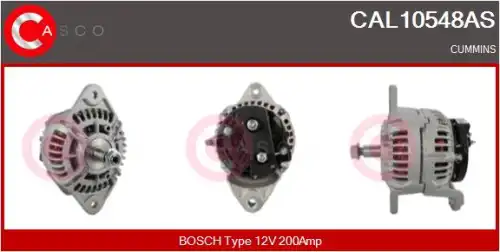 генератор \CUMMINS CAL10548AS CASCO