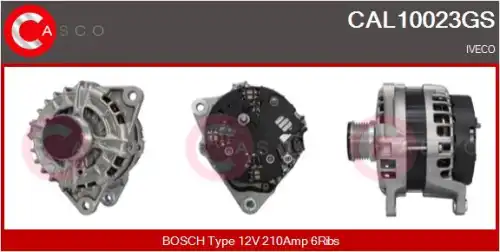 генератор \CASE IH CAL10023GS CASCO