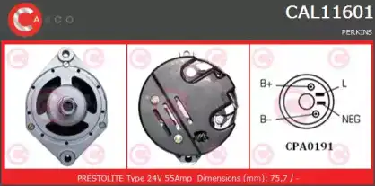 генератор \PERKINS CAL11601GS CASCO