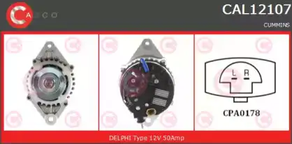 генератор \CUMMINS CAL12107GS CASCO