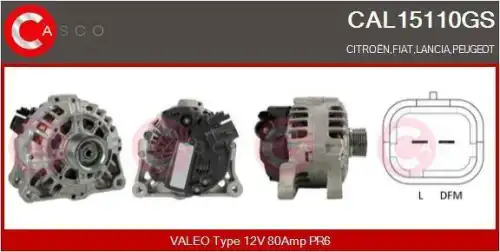 генератор \ CAL15110GS CASCO