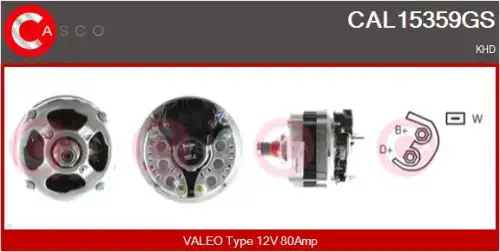 генератор \ CAL15359GS CASCO