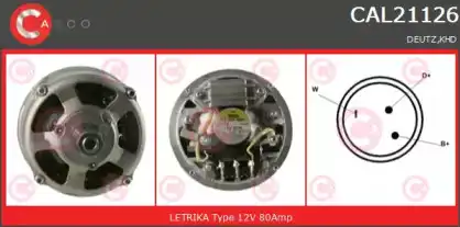 генератор \ CAL21126GS CASCO