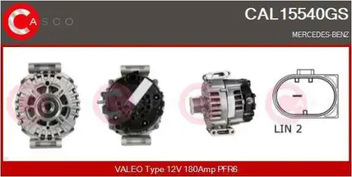 генератор \MB CAL15540GS CASCO