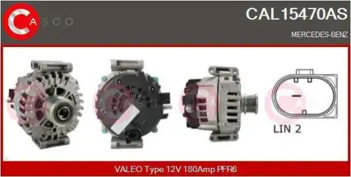 генератор \MB CAL15470AS CASCO