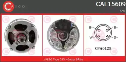генератор \DEUTZ CAL15609GS CASCO