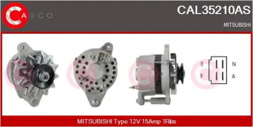 генератор \MITSUBISHI CAL35210AS CASCO