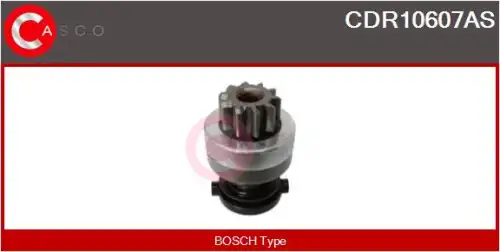 шестерня ведущая стартера \RENAULT CDR10607AS CASCO