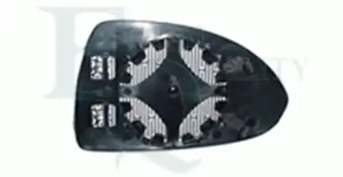 стекло зеркала эл.c подогр.асфер.л. Opel RS02121 EQUAL QUALITY