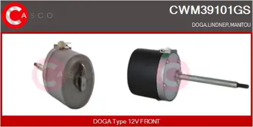 двигатель стеклоочистителя \ CWM39101GS CASCO