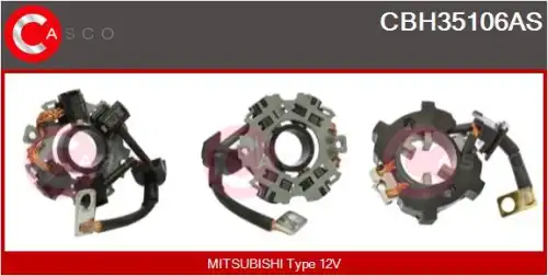 щеткодержатель стартера \MITSUBISHI CBH35106AS CASCO