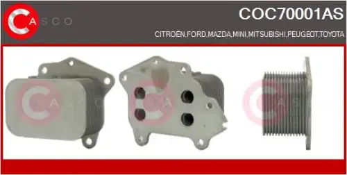 Масляный радиатор CASCO COC70001AS