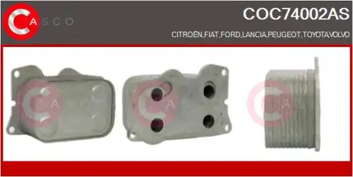 Масляный радиатор CASCO COC74002AS