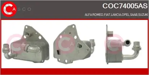 Масляный радиатор CASCO COC74005AS