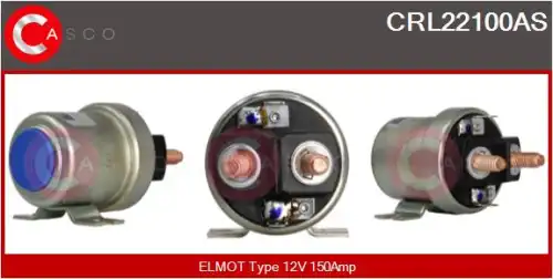 реле стартера \IVECO CRL22100AS CASCO