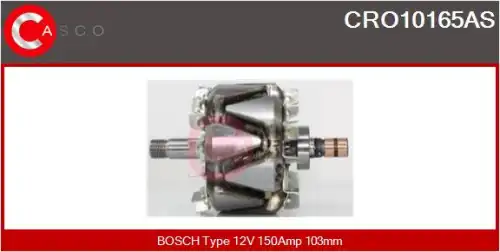 ротор генератора \ CRO10165AS CASCO