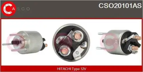 реле стартера втягивающее \HITACHI CSO20101AS CASCO