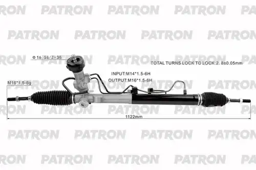 Рулевая рейка PATRON PSG3251