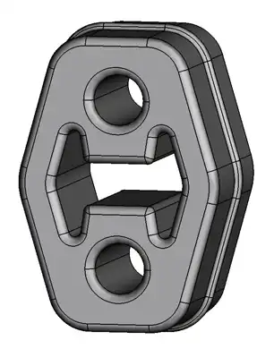 крепление глушителя VW 499538 ERNST